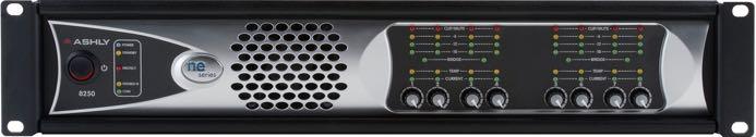NE-SERIES Network-Enabled Multi-Channel Power Amplifiers ne series Network-Enabled Multi-Channel Power Amplifiers Ashly's Network Multi-Channel Amplifiers are your best choice in a 250W per channel