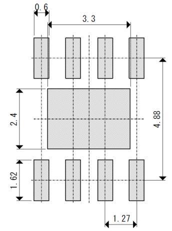 PACKAGE DRAWING AND DIMENSIONS (CONTINUED) Units: mm SOP-8FD