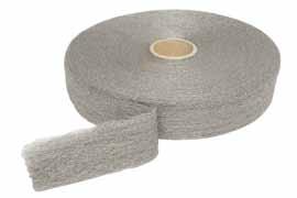 workshops, tilers and cleaning & industrial suppliers Large industrial sized pads available in six grades of steel wool 12 packs per cardboard sleeve ABC 500G
