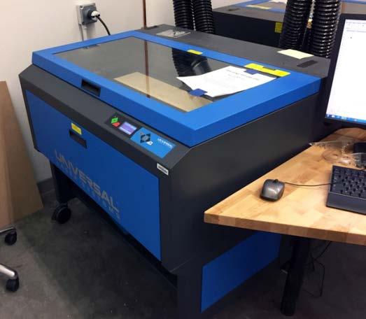 Operation of the laser cutter, interface software and completion of a part. This exercise can be completed in either the MDC or Anderson Student Innovation Labs.