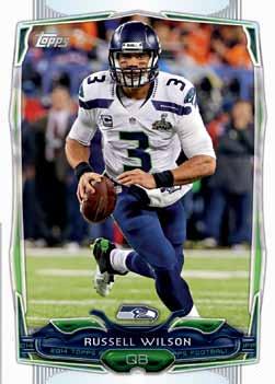 BASE CARDS SET THE TABLE FOR 14 ROOKIES The base card set will consist of 440 total cards featuring renowned veterans, up-and-coming rookies, team cards for all 32 NFL teams, 2013 All-Pros and award