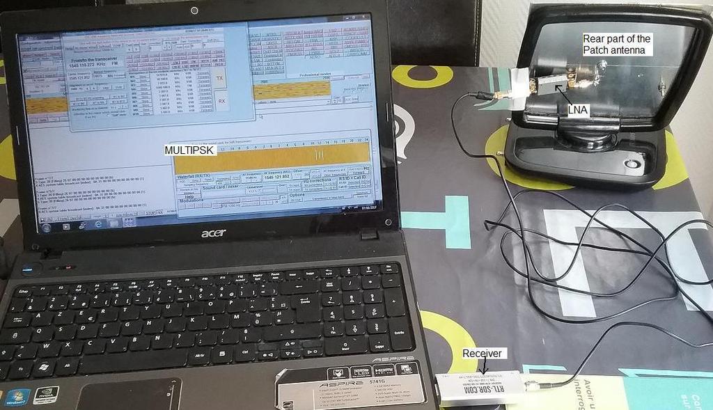 Necessary equipment to monitor EGC transmissions Receiver and LNA For these UHF frequencies, a stable receiver not having too much shift is advised, as, for example, the "RTL-SDR.