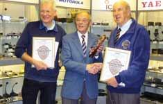 RSGB MATTERS THE RADIO SOCIETY OF GREAT BRITAIN MEMBERS MAGAZINE WWW.RSGB.ORG MAY 2010 RADCOM Club of the Year On 27 March, the Chairman, John Bowen, Vice President, Geoff Mills and several members