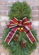 The Cranberry Splash Wreath 3 WITH THESE BEAUTIFUL WREATHS AND FESTIVE DOOR