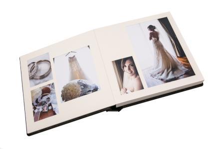 A photo strip, printed on metallic photo paper, and