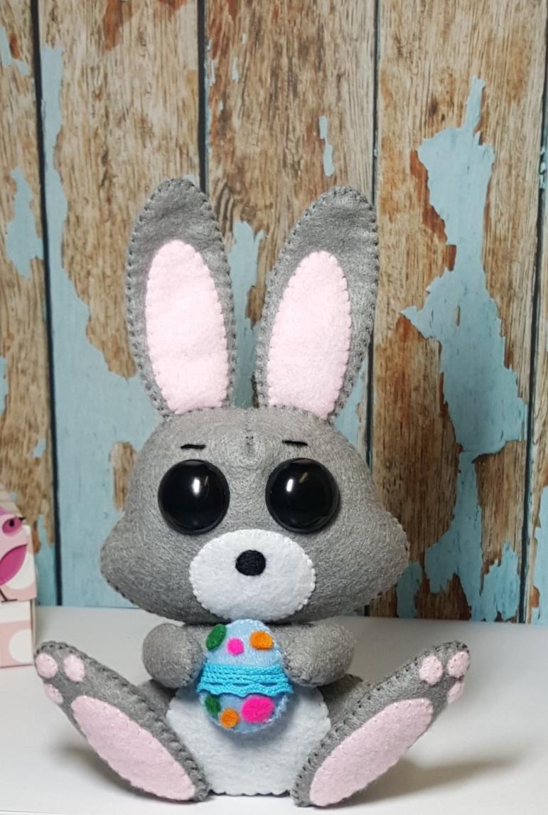 CUTE EASTER BUNNY Pattern and