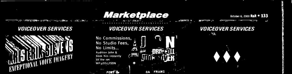 com l Marketplace October VOCEO VER SERVCES No Commissions, No Studio Fees, No