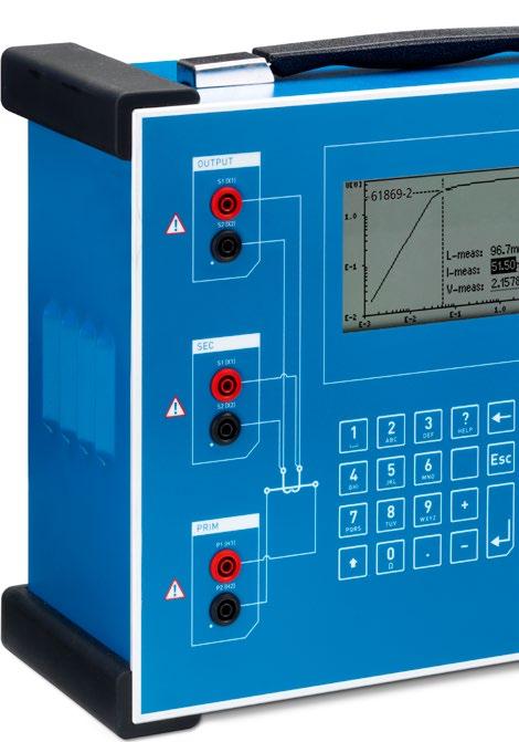 Analyze your current transformer (CT) with the push of a button How CT Analyzer works > > Injects low test signals into secondary side of the CT > > Determines the CT s equivalent circuit parameters