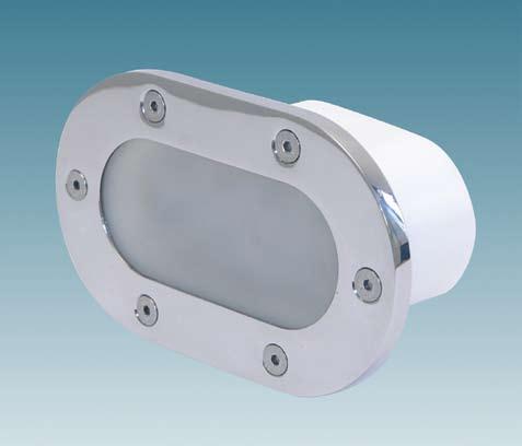 DV28 This light can be surface mounted in areas needing low level lighting for steps, walkways, doorways and for general lighting on larger boats.