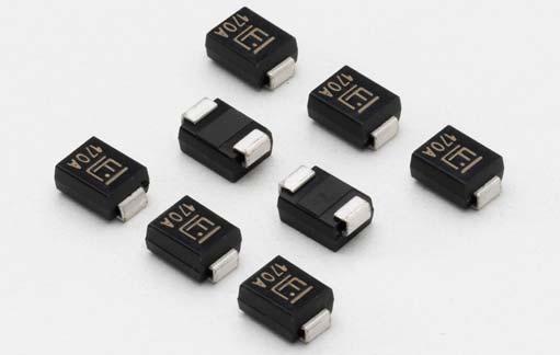 Surface Mount 6W > P6SMB series RoHS P6SMB Series Agency Approvals AGENCY AGENCY FILE NUMBER E23531 Maximum Ratings and Thermal Characteristics (T A =25 O C unless otherwise noted) Parameter Symbol