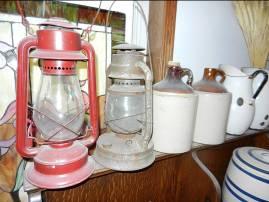Kerosene Lamps & Lanterns Tins & Containers 7-Up