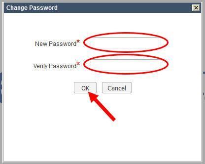 5. Type ICALS under Domain. 6. Click button. 7. You will be asked to change your password. a. Enter your new password b.