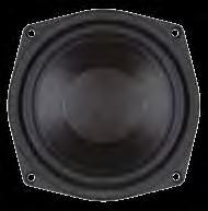 FE 6PS FE WOOFER 00 W 9 db mm (.7 in) copper voice coil 70-5000 Nominal (AES) Continuous Program Sensitivity (W/m) Winding Magnetic Gap Also available in 6 Ω, data upon request 70 mm (6.5 in) 6.