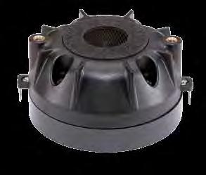 FE HF DE0 FE HF ER 0 W 07 db 5 mm ( in) aluminium voice coil 500-8000 " horn throat diameter Polyester diaphragm Throat Diameter Nominal (AES) Continuous Program Sensitivity (W/m) 5 mm ( in) 6.