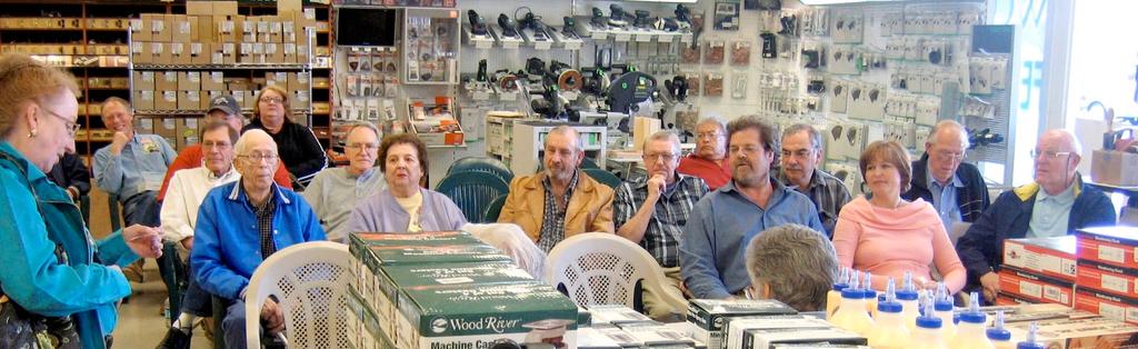 the Show Committee at 5:30pm, May 14, at Woodcraft just before our regular meeting. There will be a follow up meeting at 5:30pm, May 21at the same location.
