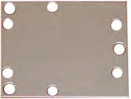 4 Material: Aluminum 661 Finish: Clear Conduc ve Coa ng PCB Core Thickness Supported: 2~4mil Dimension:.5 x.7 X.