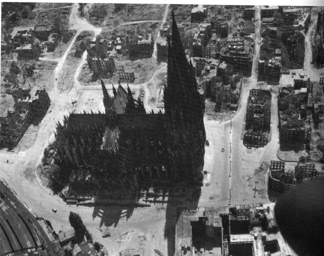 Cologne After 1000 bomber raid