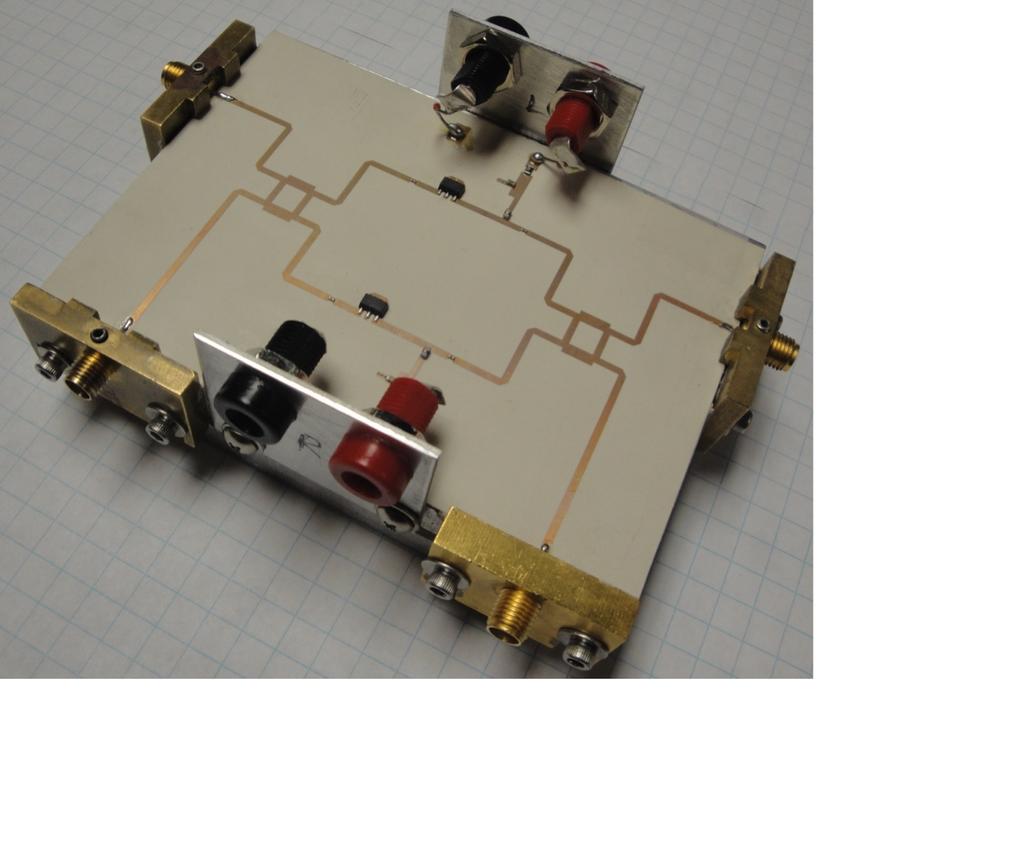 Fabricated Balanced Amplifier Input Port #1 MMIC Amplifiers Mini-Circuits GVA-123+, GaAs HBTs Output