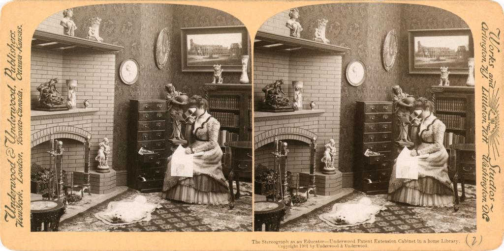 The Stereograph as an Educator Underwood Patent