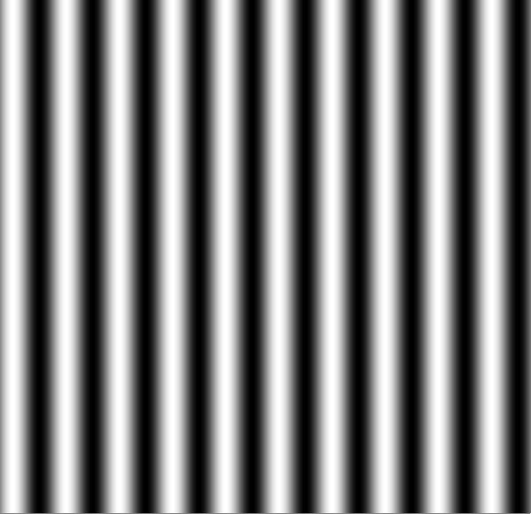 A simple 2-D image and transform (diffraction pattern) f y y.