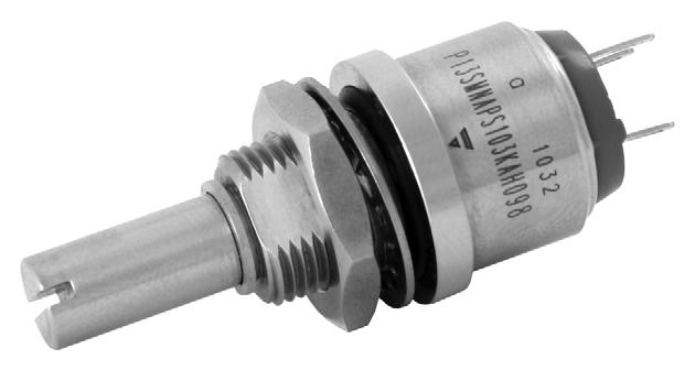 Fully Sealed Container Cermet Potentiometers Submarine Applications FEATURES High power rating 1.