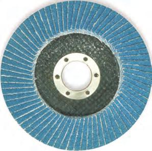 FLP DISS Fox Flap Discs are made of lumina Zirconia coated flaps