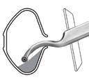 Straight Easy Hollower #2 Choose this tool for clearing out the