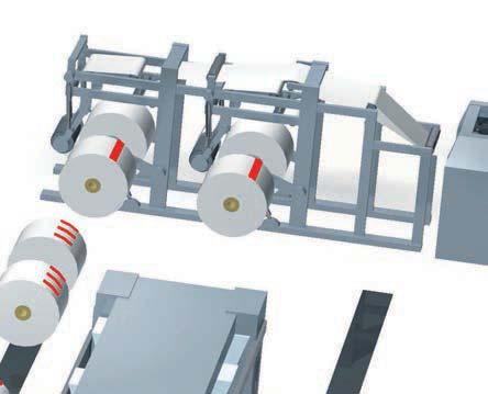 Sheeter 7 8 8 Core starting For the different and often rough core surfaces, we provide