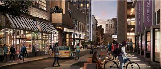 In Center City, Philadelphia on Market Street & 12th, East Market is being righted to become a mix of commercial, residential, and retail