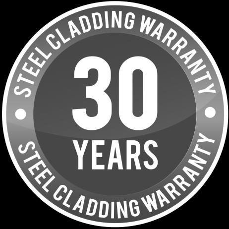 WARRANTY ON METAL CLADDING Riverlea Group Ltd guarantee that the metal roofing and wall cladding on Kiwi and Fortress Garden Sheds may be used in moderate and inland corrosion zones or areas where