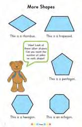U W D 1 2 3 Ask: The hundreds chart shows that we have been in school how many days? 1 Introduce Octagon and Review 2-D Shapes Introduce Octagon Indicate Backpack Bear s Math Big Book, page 8.