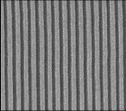 An example of LS patterns of 24 Magnification: 100k Half pitch 32 nm 24 nm 22 nm 20 nm 18 nm Top-view Bird's-eye