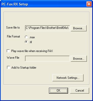 Programul software Brother PC-FAX (numai pentru MFC-9120CN şi MFC-9320CW) Configurarea calculatorului dumneavoastră 5 a Faceţi clic dreapta pe pictograma PC-FAX din bara de activităţi a