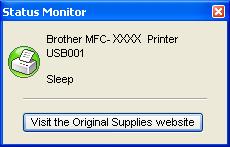 Imprimarea Monitorul de stare 1 Utilitarul Status Monitor (Monitor de stare) este un program software configurabil, destinat monitorizării unuia sau mai multor dispozitive şi care permite notificarea