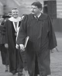 It s a 12-second walk across the commencement stage, including the moment it takes to shake hands with President Bill Meehan and take hold of a diploma.