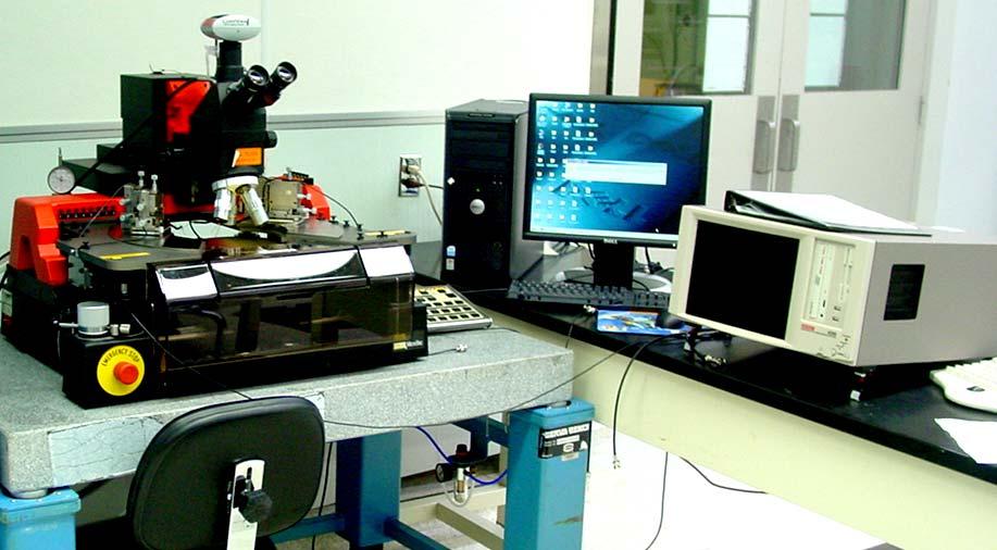 Basic Test Equipment Training Students need to know how to operate Wafer probing station