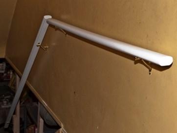 11. Installing a Railing Staircases should have a railing installed to provide support when ascending or descending the stairs.