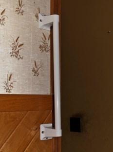 13. Grab Bars Adding grab bars in different locations throughout the house provides support when needed.