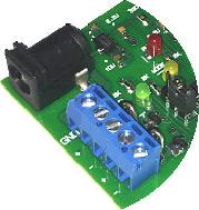 Set - Up / Components 6-15 VDC V Input Voltage Connector V Input = V Output Voltage (RF ) (Device /VDC Input) V Output Voltage 6-15 VDC Momentary or Toggle Jumper Block CH-2 2.