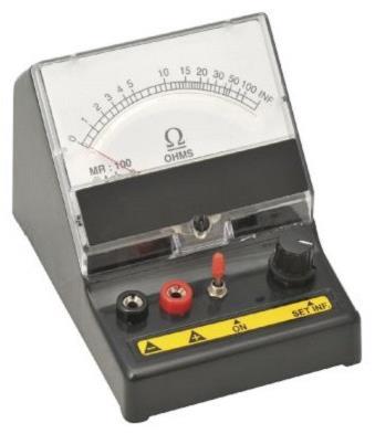 Ammeter As the name suggests, ammeter is a measuring instrument which measures the current flowing through any two points of an electric circuit.