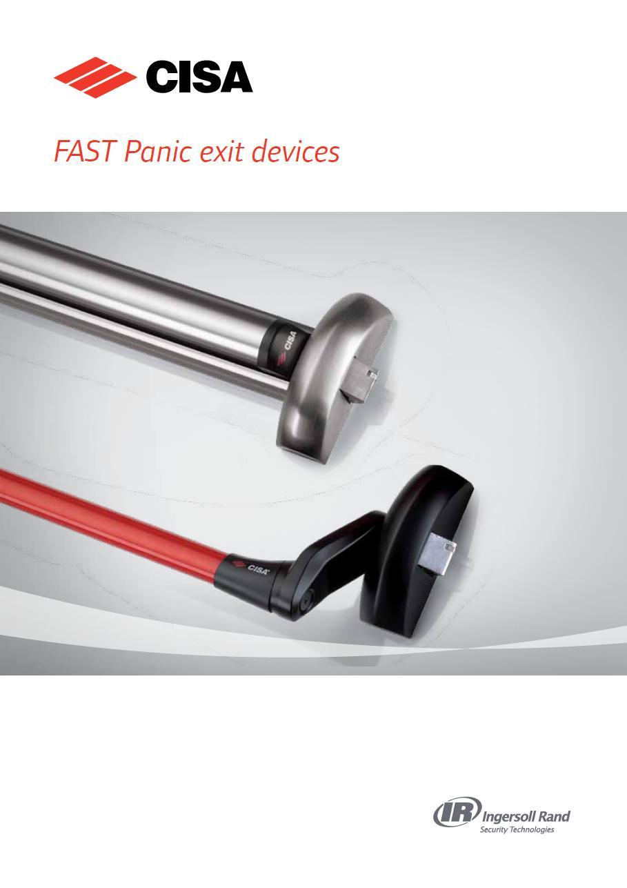 PANIC EXIT DEVICES10 SECTION QUALITY YOU CAN MEASURE The EN1125 Classification printed on each CE
