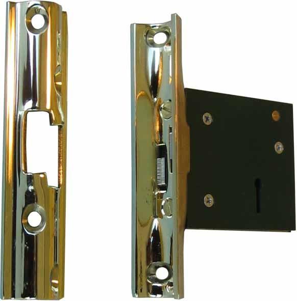 5 LEVER MORTICE LOCKS The JMHSL 546 & 560 are 5 lever claw type sliding locks with good security. No protruding cylinder enables the door to slide flush into the door cavity.