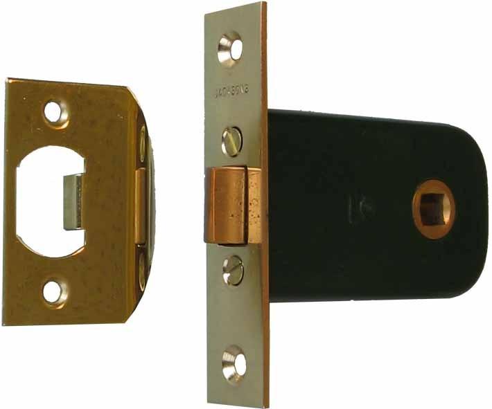 MORTICE LATCH JM60, JM40 The JM60 and JM40 are latches. The JM60 can be Double Sprung (DS) on request. Rebated versions are available.