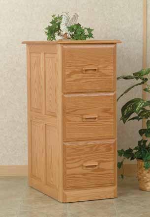 Shown Shown in Oak / S-2 Full Extension Drawer Slides Lateral File Cabinets have Legal/Letter