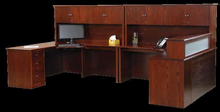 Findland Desk Findland Desk Right fd72h-r 72 W X 24 D X 62 H X 72"