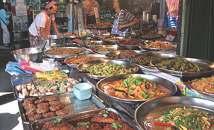 Lahore cuisine refers to the food and cuisine of the city of Lahore in Punjab, Pakistan. It is a part of regional Punjabi cuisine. Lahore is a city with an extremely rich food culture.