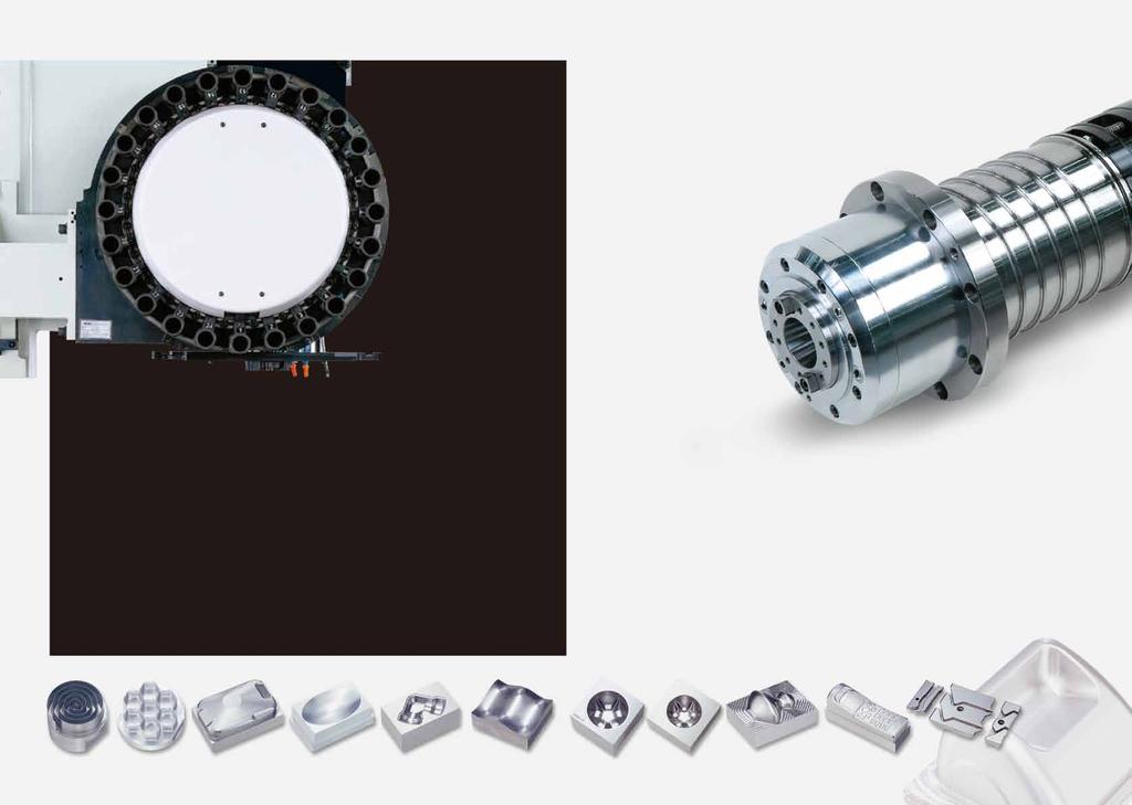 High Speed and High Precision Machining Advanced Design Concepts that Enhance Speed and Efficiency. Equipped with advanced control for ultra high machining accuracy.