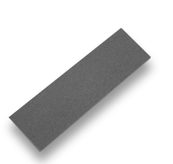 25 Flat Diamond Stone This 1" x 6" flat diamond stone is designed with a groove for ease in touch-up re-sharpening of straight knives and inserts. XXX100729 $11.