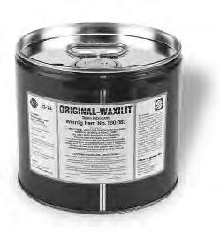 Moulder Supplies 42 43 Waxilit Table Lubricant Waxilit is the original table lubricant furnished with Weinig moulders worldwide.