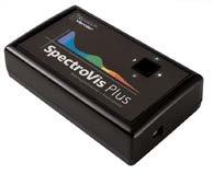 Vernier SpectroVis Plus Spectrophotometer (Order Code: SVIS-PL) SpectroVis Plus is a portable, visible to near-ir spectrophotometer and fluorometer. What is included with the SpectroVis Plus?
